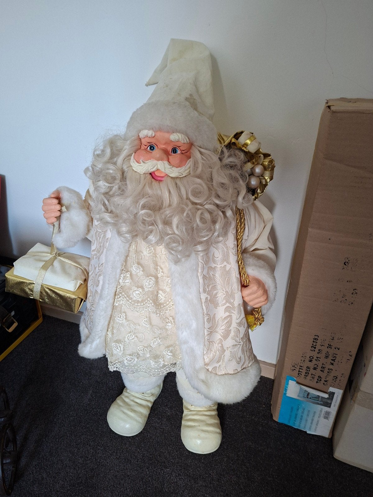 Grote kerstman, Ophalen, Gebruikt, Kerst of Sinterklaas