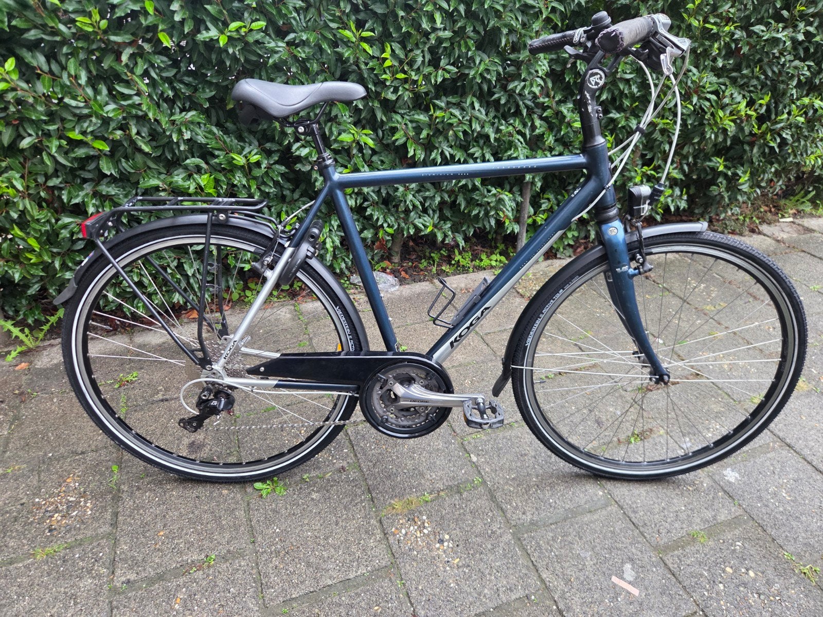 Koga Roadspeed herenfiets 57cm Shimano, Gebruikt, Velgrem, Versnellingen, 57 tot 61 cm