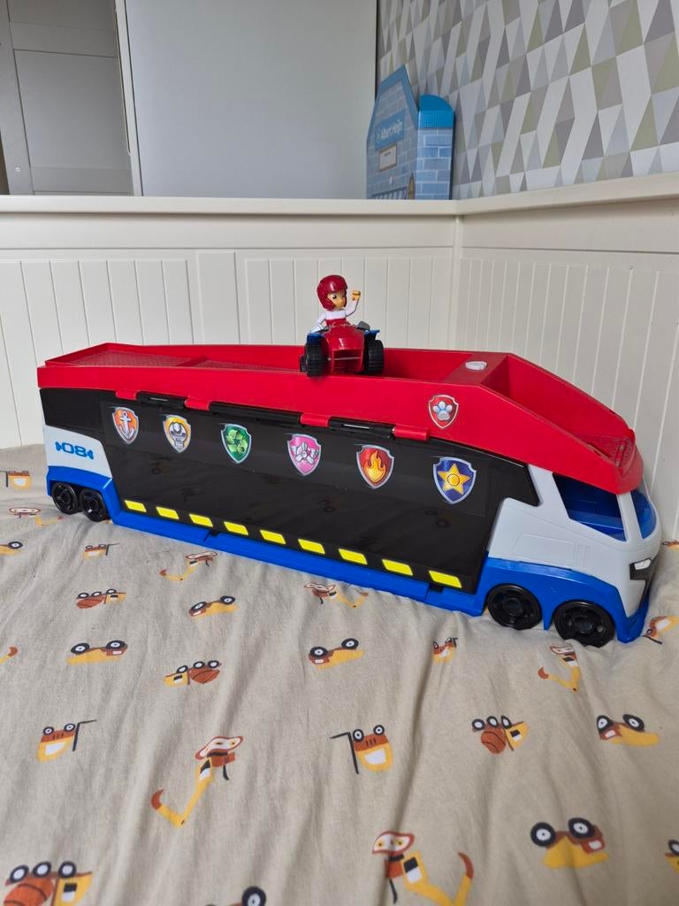Grote Paw Patrol bus met Ryder, Ophalen, Jongen of Meisje