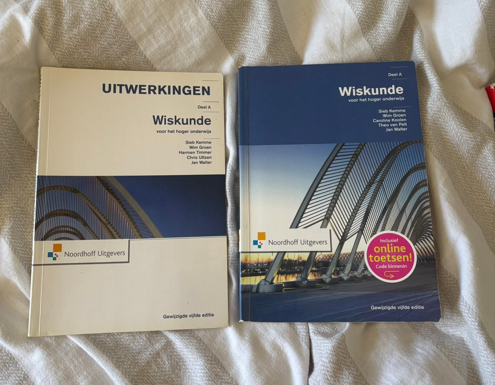 Wiskunde boeken deel a/deel 1, Boeken, Informatica en Computer, Ophalen of Verzenden, Zo goed als nieuw, Overige onderwerpen