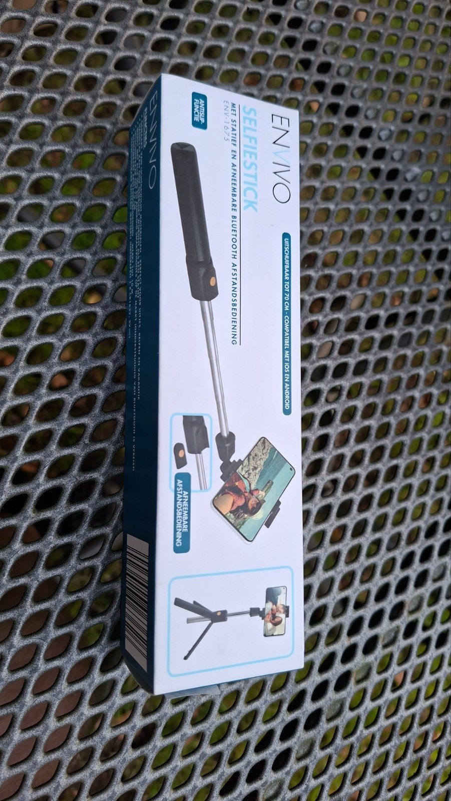 Envivo Selfiestick met Statief en Afstandsbediening, Audio, Tv en Foto, Overige merken, Selfiestick, Ophalen of Verzenden, Nieuw