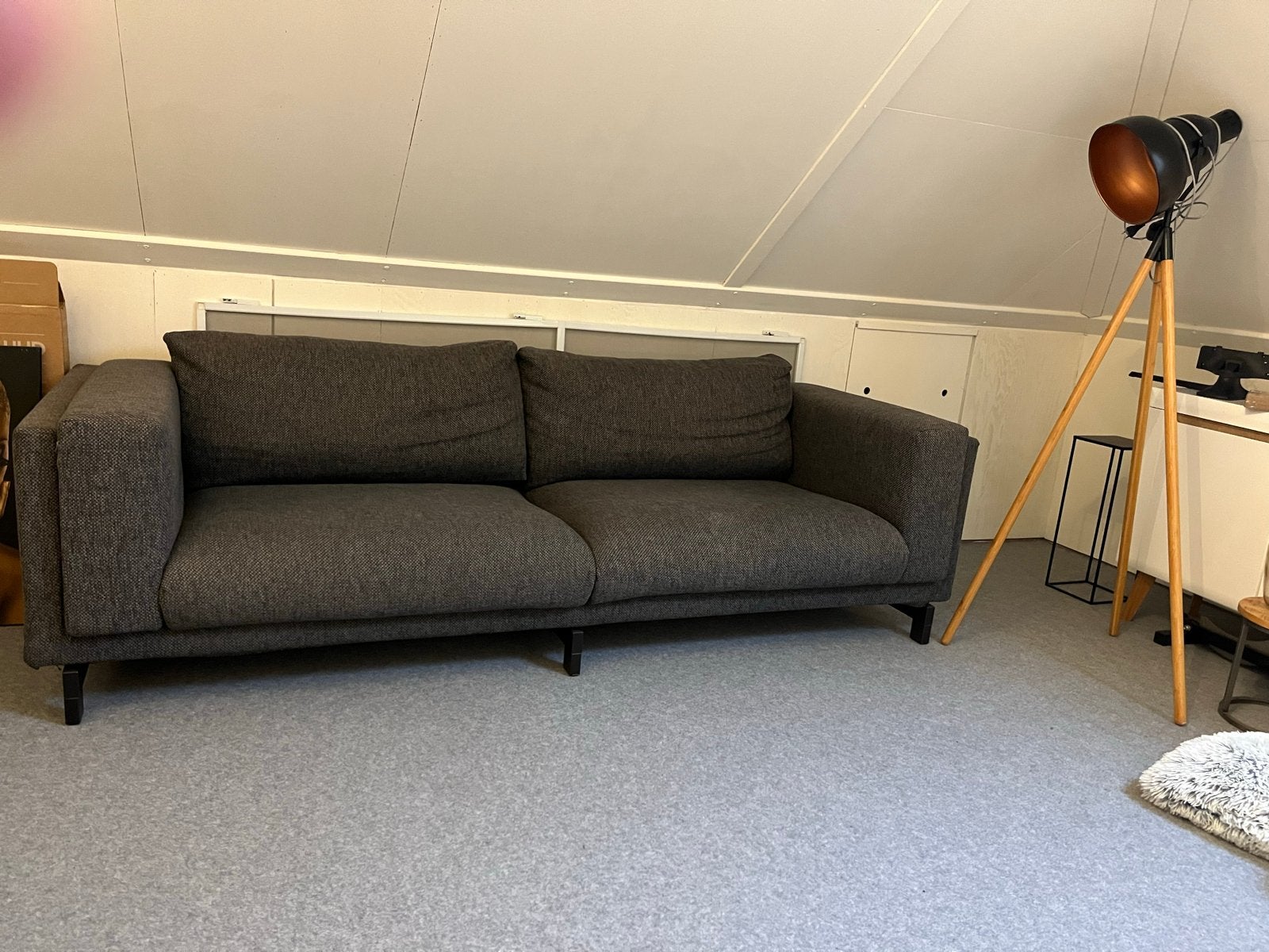 Comfortabele 2-zitsbank met uitwasbare bekleding, Ophalen, Gebruikt, 150 tot 200 cm, Tweepersoons