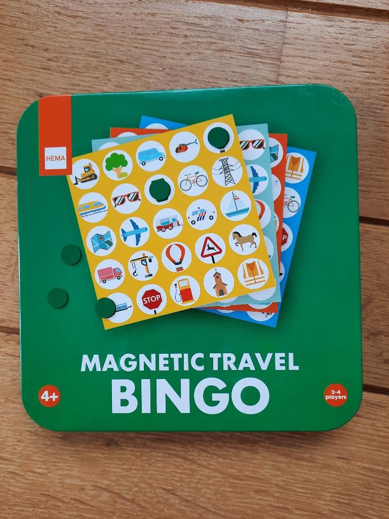 HEMA - Magnetische Reis BINGO - in blik - Nieuw -, Ophalen of Verzenden, Nieuw