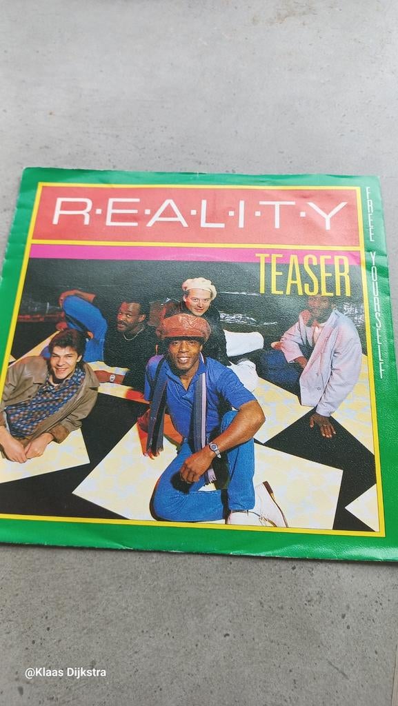 Reality Teaser - Free Yourself, Ophalen of Verzenden, 1980 - 1989, Gebruikt
