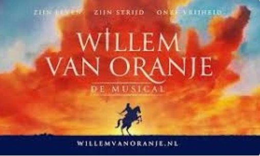 4 mooie Premium plaatsen musical Willem van Oranje Za 19 sep, Tickets en Kaartjes, Drie personen of meer, September, Arrangement
