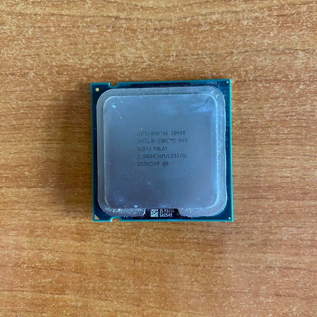 Intel Core 2 Duo E8400 @3,00GHz ( LGA 775 ), Computers en Software, Processors, Ophalen of Verzenden, Gebruikt, 2-core, 3 tot 4 Ghz