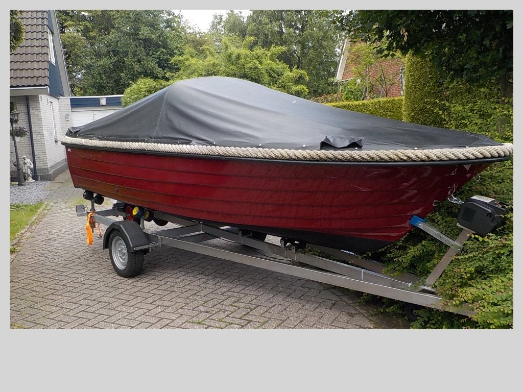Wiedesloep 510, Watersport en Boten, Overige typen, 15 pk, Zo goed als nieuw, Antifouling