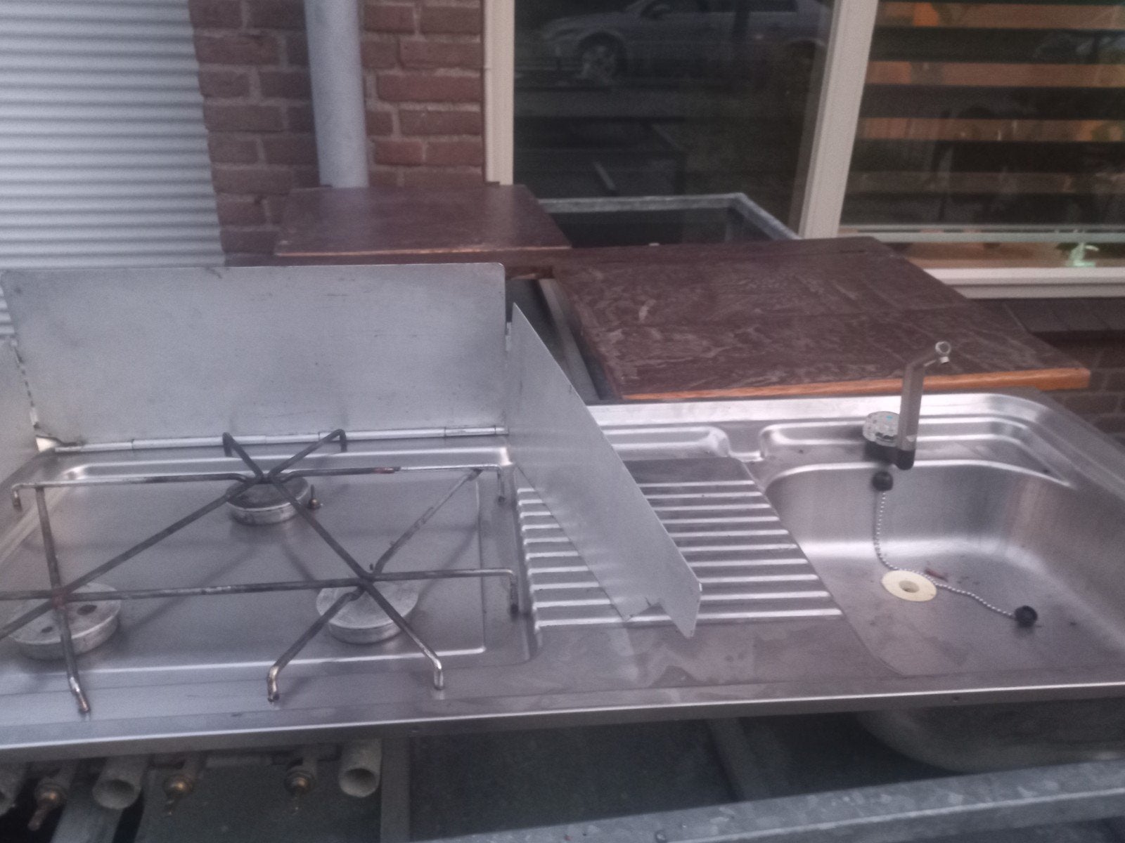 aanrecht voor kamper, Caravans en Kamperen, Ophalen, Gebruikt