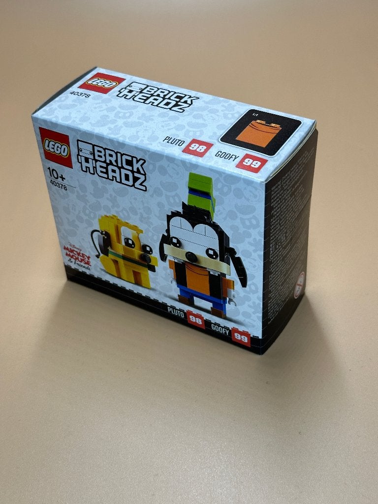 Lego - Disney - Brickheadz - 40378 - Pluto & Goofy, Kinderen en Baby's, Speelgoed | Duplo en Lego, BrickHeadz, Lego, Nieuw, Ophalen of Verzenden