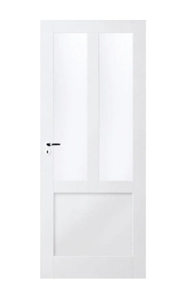 Nieuwe binnendeur met glas - Opdek links 73x201,5, Ophalen, 80 tot 100 cm, Binnendeur, Nieuw