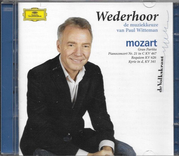 Wederhoor Mozart dubbel CD, Cd's en Dvd's, Cd's | Klassiek, Ophalen of Verzenden, Classicisme, Gebruikt, Orkest of Ballet