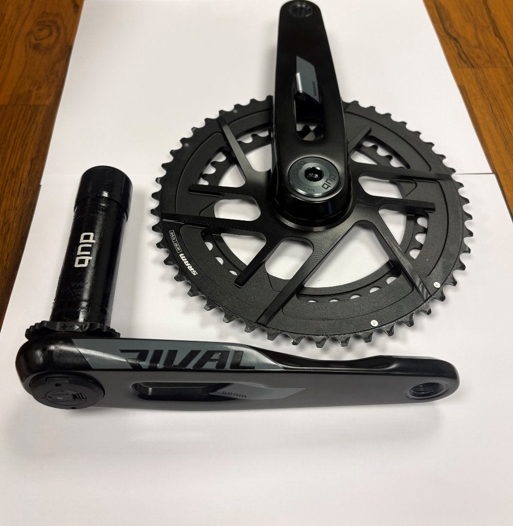 SRAM Rival AXS E1 Powermeter Crank 48/35T + derailleur 12-SP, Fietsen en Brommers, Crankstel of Pedalen, Ophalen of Verzenden