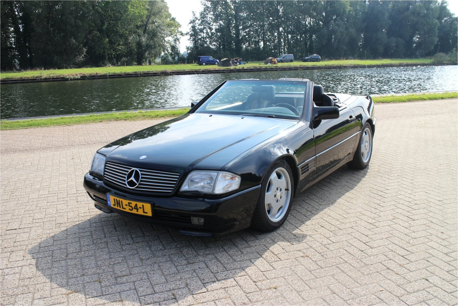 Mercedes-Benz 300SL-24V 1992, Achterwielaandrijving, Zwart, Cabriolet, Zwart