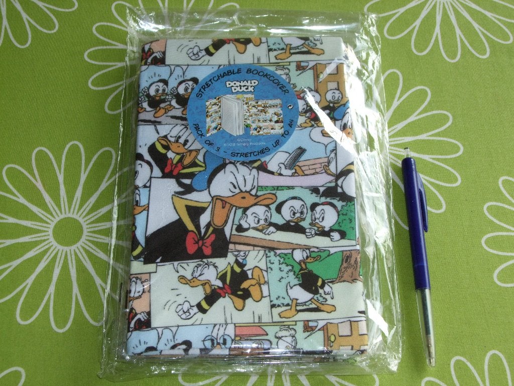 Nieuw in seal: Donald Duck rekbare boekenkaft - pack of 3 *, Diversen, Ophalen of Verzenden, Nieuw