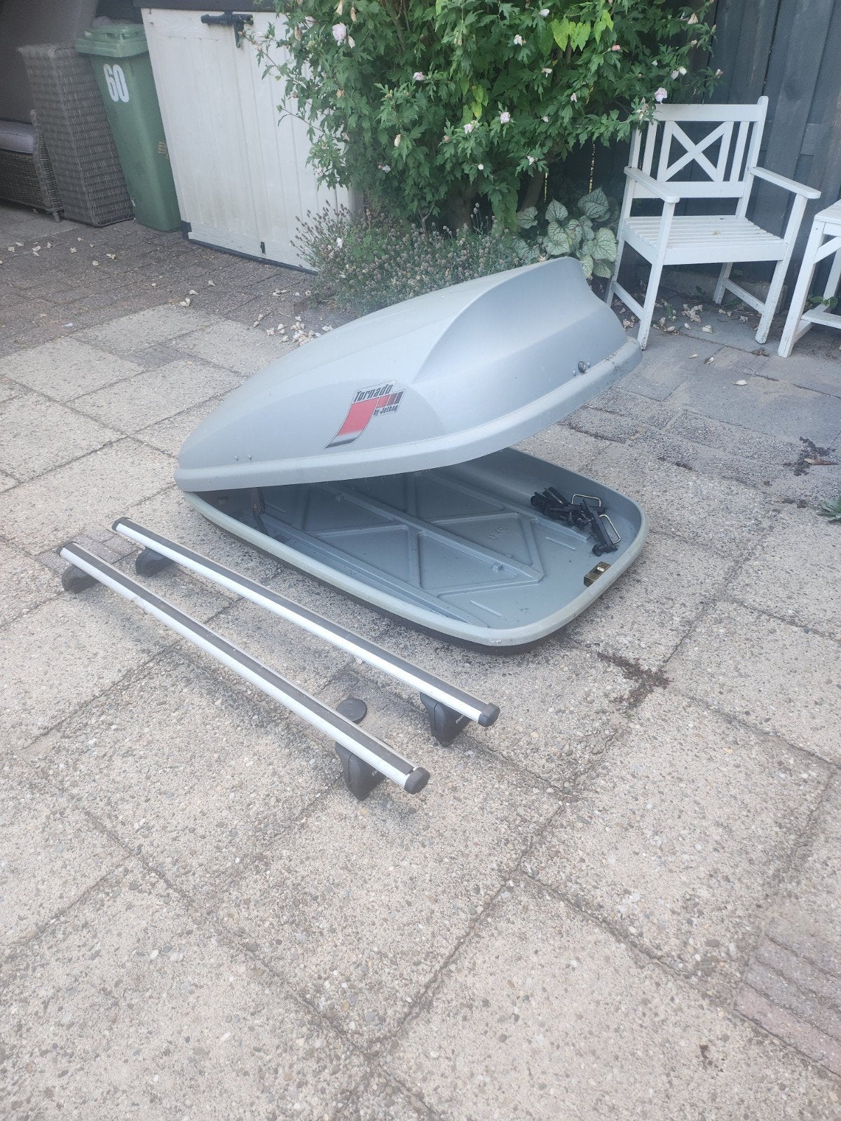 Dak koffer met imperial - Terma Tornado, Auto diversen, Ophalen, Gebruikt