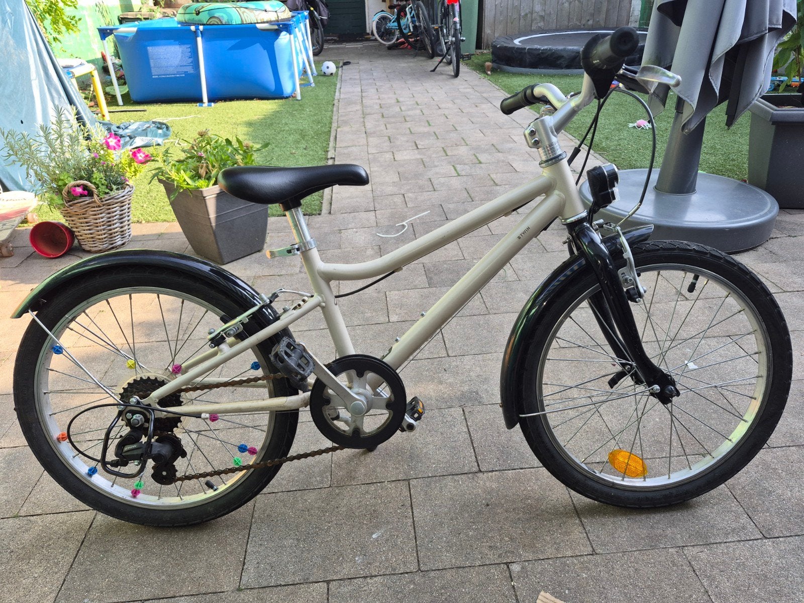 20 inch jongensfiets, Ophalen, Gebruikt, Staal, Velgrem