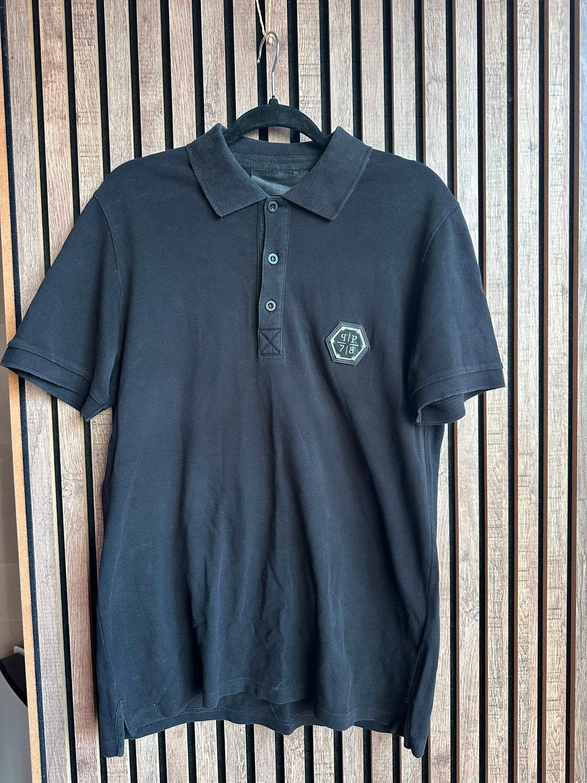 Origineel Philipp Plein polo met doodshoofd- heren, Ophalen of Verzenden, Zo goed als nieuw