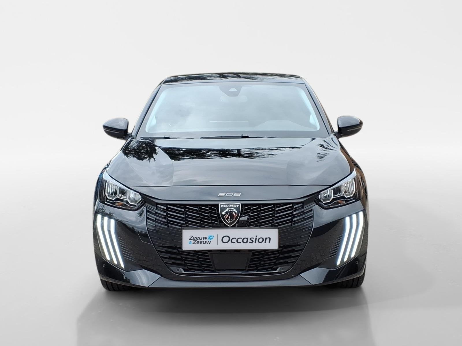 Peugeot e-208 EV Allure Avantage 51 kWh Automaat | Navigatie, Auto's, Gebruikt, 433 km, 156 pk, Leder en Stof