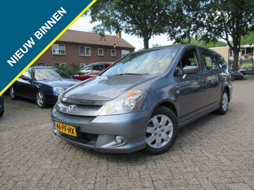 Honda Stream 1.7 VTEC I NW Gr Beurt+Distributie+APK I VAKANT, Auto's, Gebruikt, 4 cilinders, Origineel Nederlands, Handgeschakeld