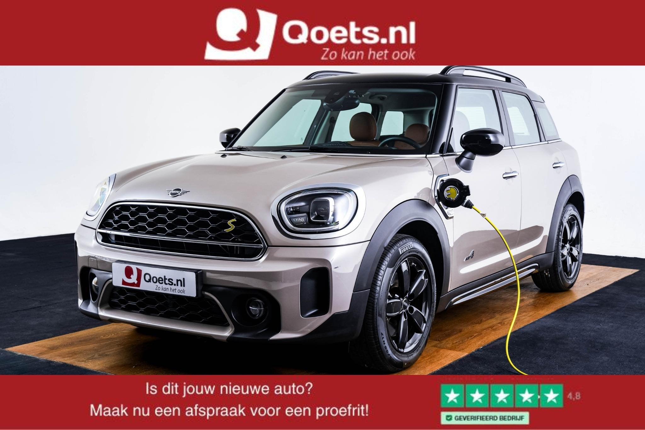 MINI Countryman Cooper S E ALL4 Active Cruise Control - Elek, Auto's, Mini, Automaat, Dealer onderhouden, Gebruikt, Countryman