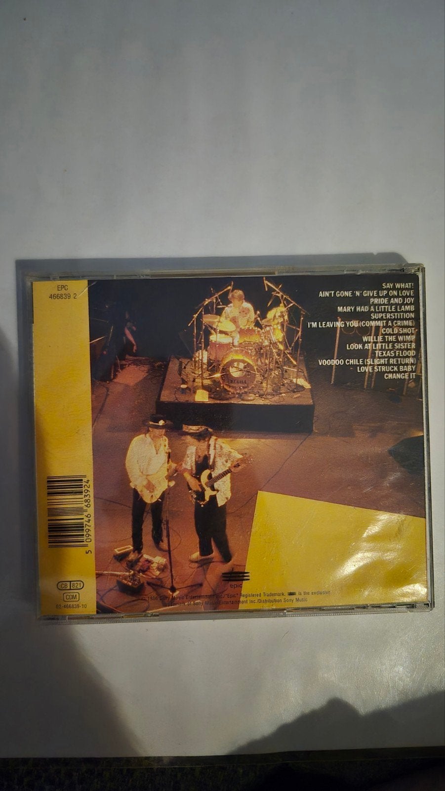 Stevie Ray Vaughan & Double Trouble - Live alive. Cd. 1986, Cd's en Dvd's, Cd's | Rock, Gebruikt, Poprock, Ophalen of Verzenden
