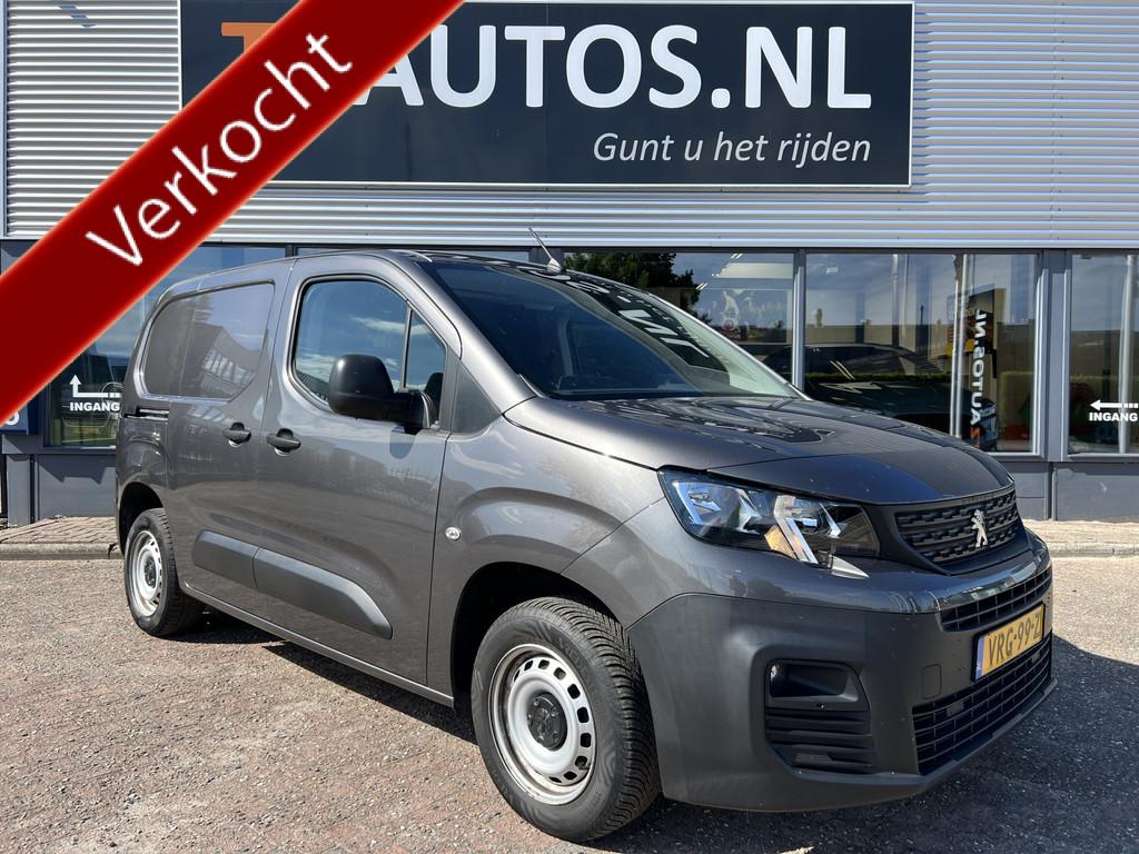 Peugeot Partner 1.5 BlueHDI Premium 3 Pers. (bj 2022), Voorwielaandrijving, Navigatiesysteem, Gebruikt, 4 cilinders