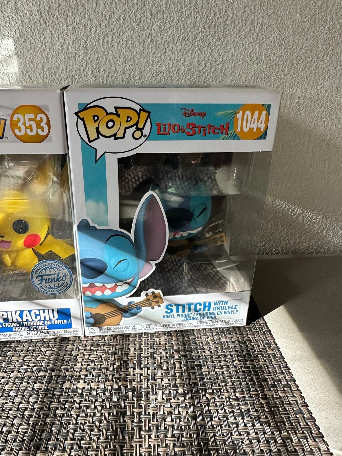 Funko Pop! Set: Stitch, Pikachu & The Child (Mandalorian), Ophalen of Verzenden, Zo goed als nieuw