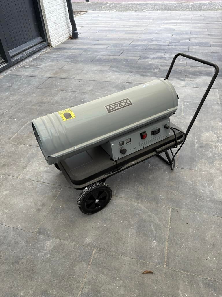 Werkplaats diesel heater 250 kw, Ophalen, 30 tot 80 cm, Kachel, Zo goed als nieuw