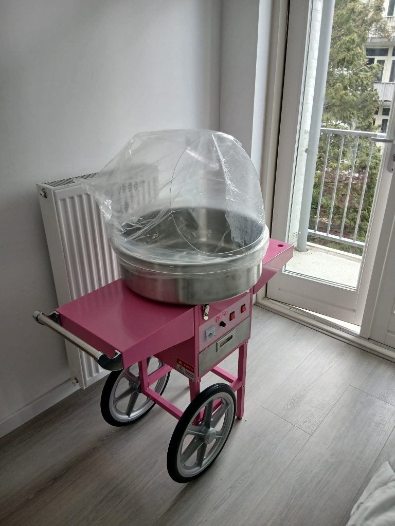 NIEUW Suikerspinmachine te koop, Ophalen, Nieuw, Overige