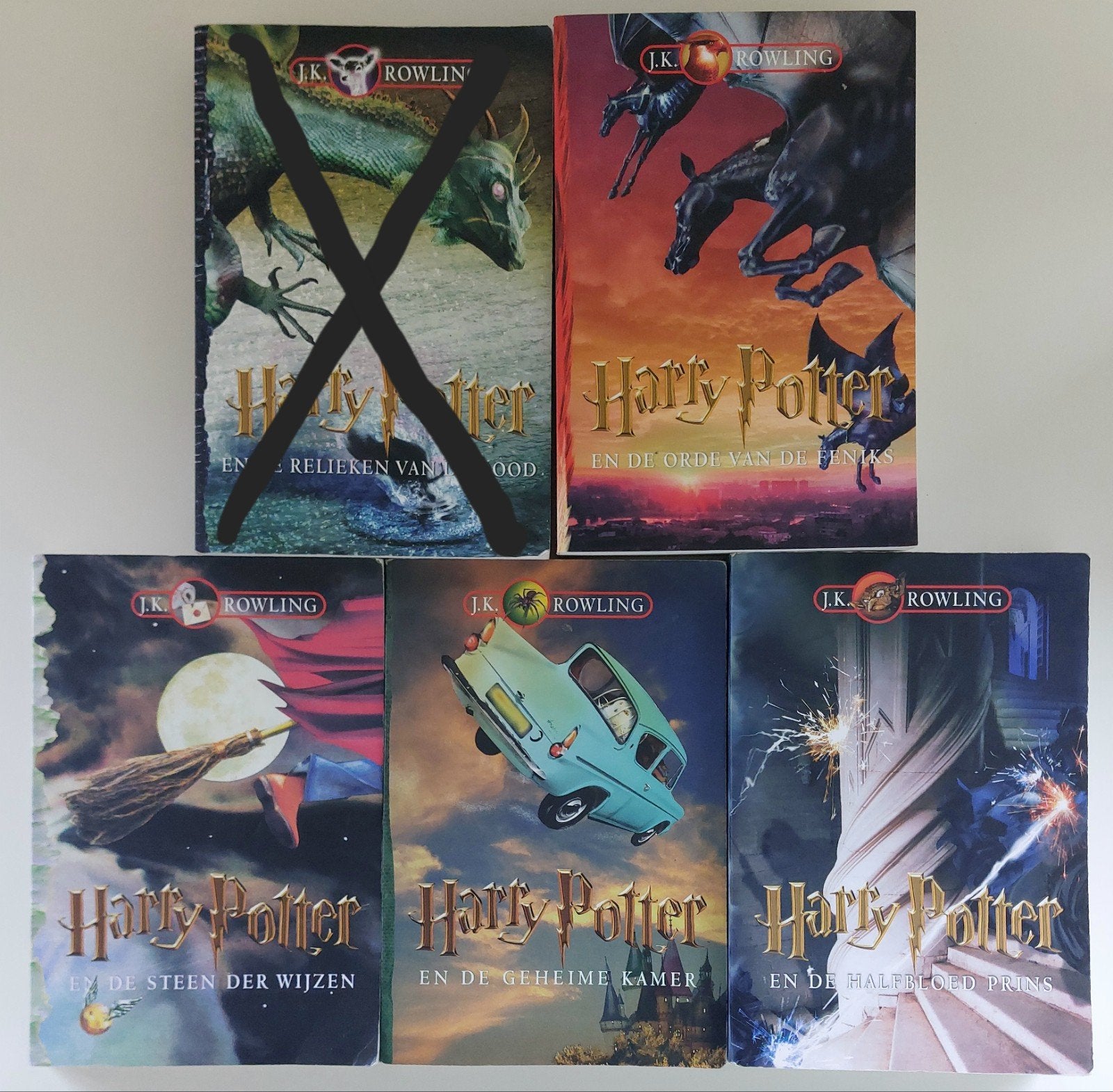 Boeken Harry Potter, Boeken, Ophalen of Verzenden, Gelezen