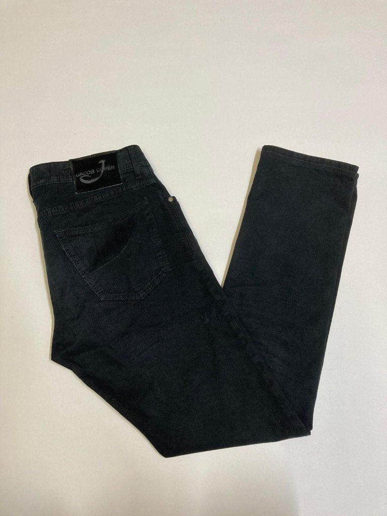 Jacob Cöhen Style J622.C (Nick slim) jeans - 33 - Black, Zwart, Ophalen of Verzenden, Zo goed als nieuw, Jacob Cohen