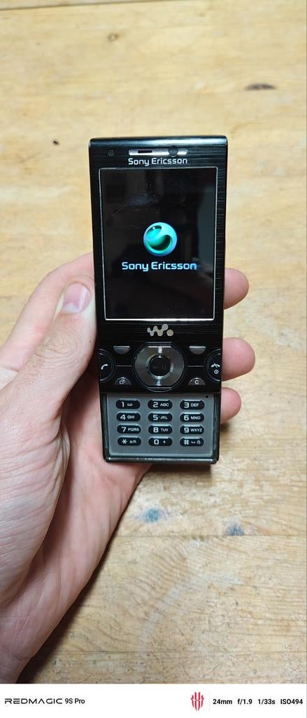 Sony Ericsson W995 - Werkt prima!, Gebruikt, Schuifmodel, Zwart, Overige systemen