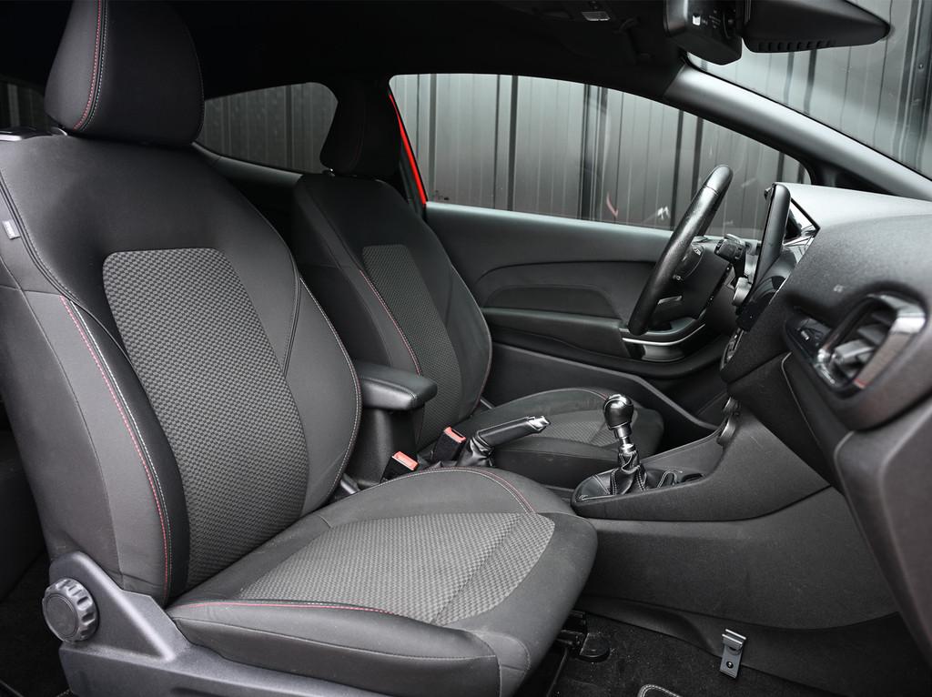 Ford Fiesta 1.0 EcoBoost ST-Line 126pk | Led | Cruise contro, Voorwielaandrijving, Stof, 23 km/l, Origineel Nederlands
