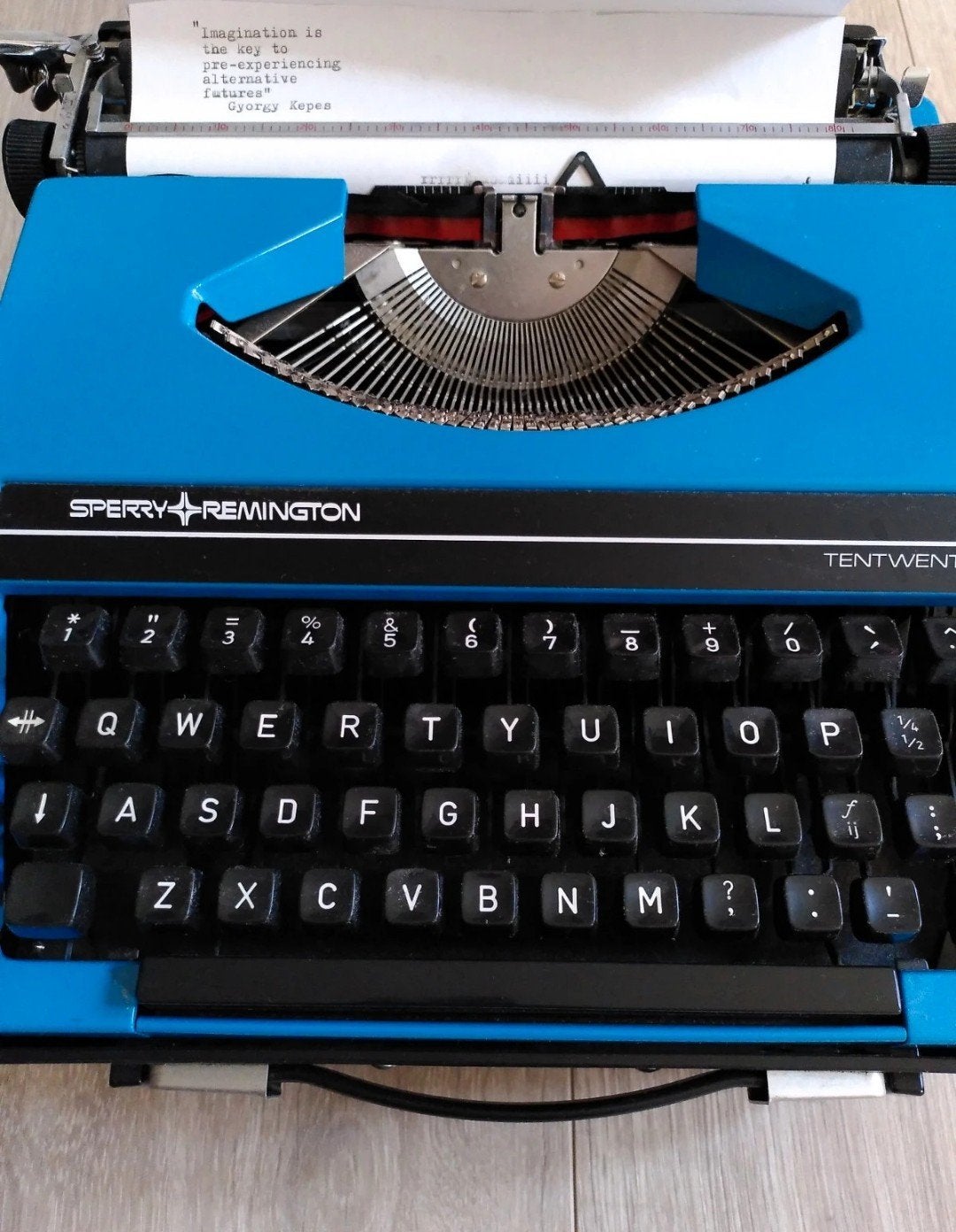 Typewriter from Sperry Remington, Ophalen, Gebruikt