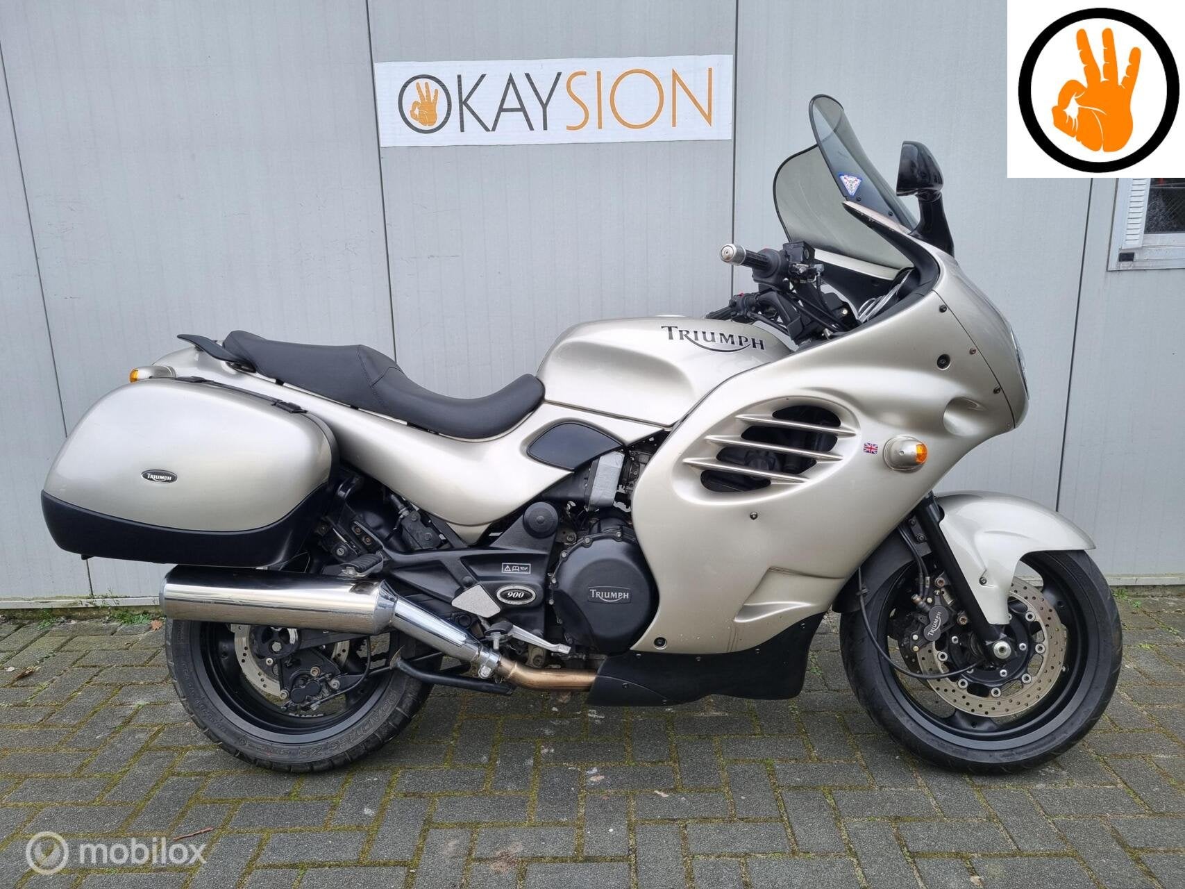 Leuke Triumph Trophy 900 (bj 1999) tourbuffel, Motoren, Bedrijf, Meer dan 35 kW, Toermotor, 885 cc