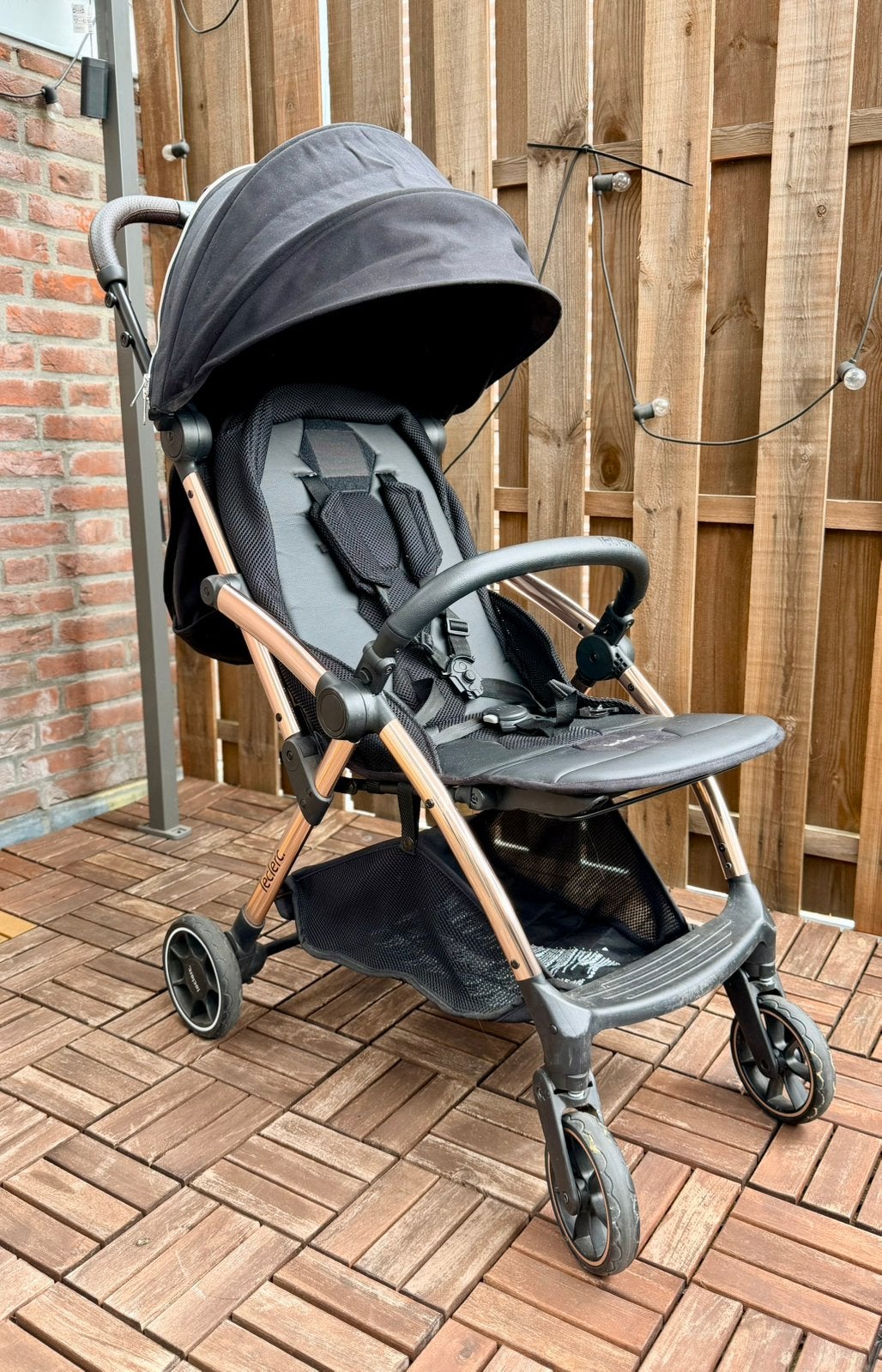 Leclerc Influencer XL Compact Travel Stroller + Travel Bag, Ophalen, Zo goed als nieuw
