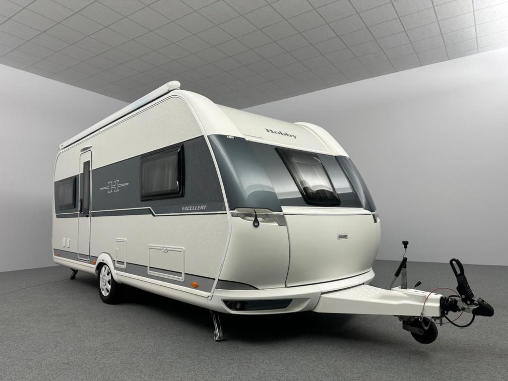 Hobby Excellent 540 UL Cassetteluifel INCL.STALLING, Caravans en Kamperen, Caravans, Bedrijf, tot en met 4, 1250 - 1500 kg, Rondzit