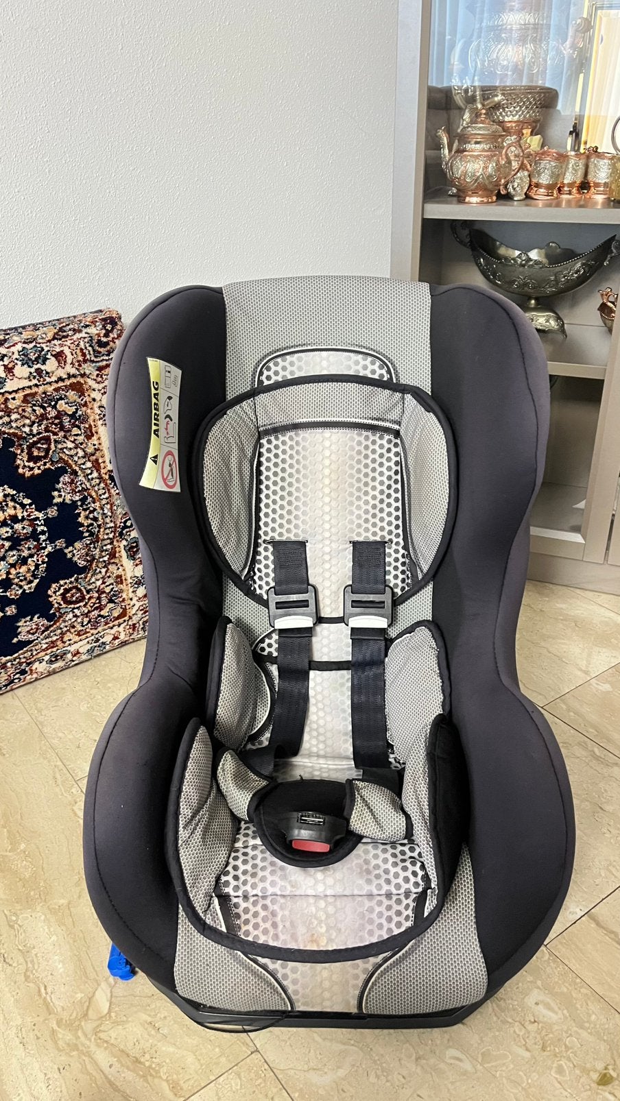 Kinder autostoel, Autogordel, 0 t/m 18 kg, Zijbescherming, Zo goed als nieuw