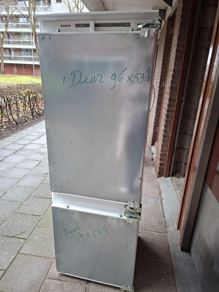 Nette Siemens Inbouw Koel-vriescombinatie, Witgoed en Apparatuur, Koelkasten en IJskasten, Ophalen, 200 liter of meer, Met aparte vriezer