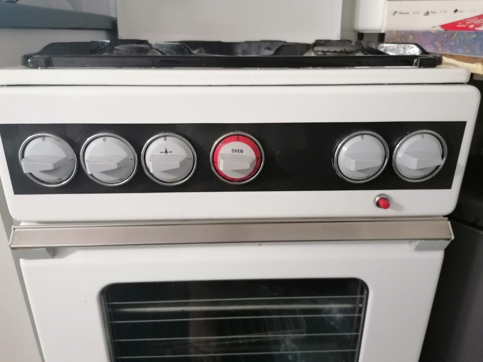 Gasfornuis met oven - GRATIS ophalen, Ophalen of Verzenden, Gebruikt, Vrijstaand, Gas