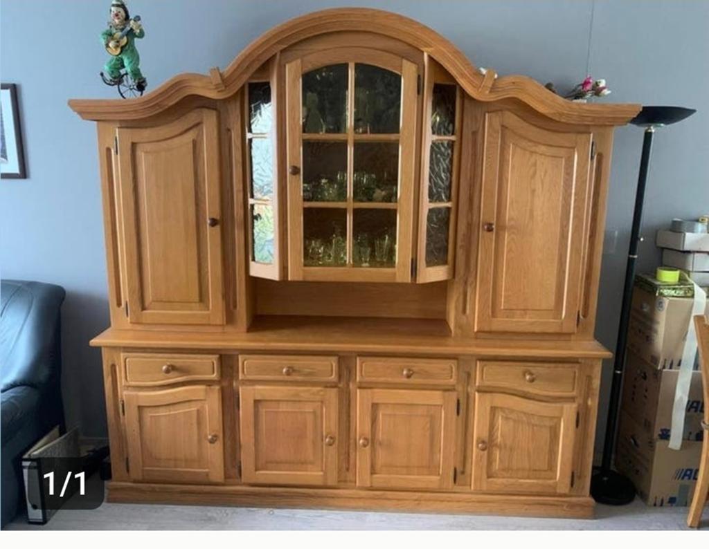 Mooie Eiken kast, Huis en Inrichting, Kasten | Buffetkasten, Ophalen, Zo goed als nieuw, 25 tot 50 cm, 150 tot 200 cm