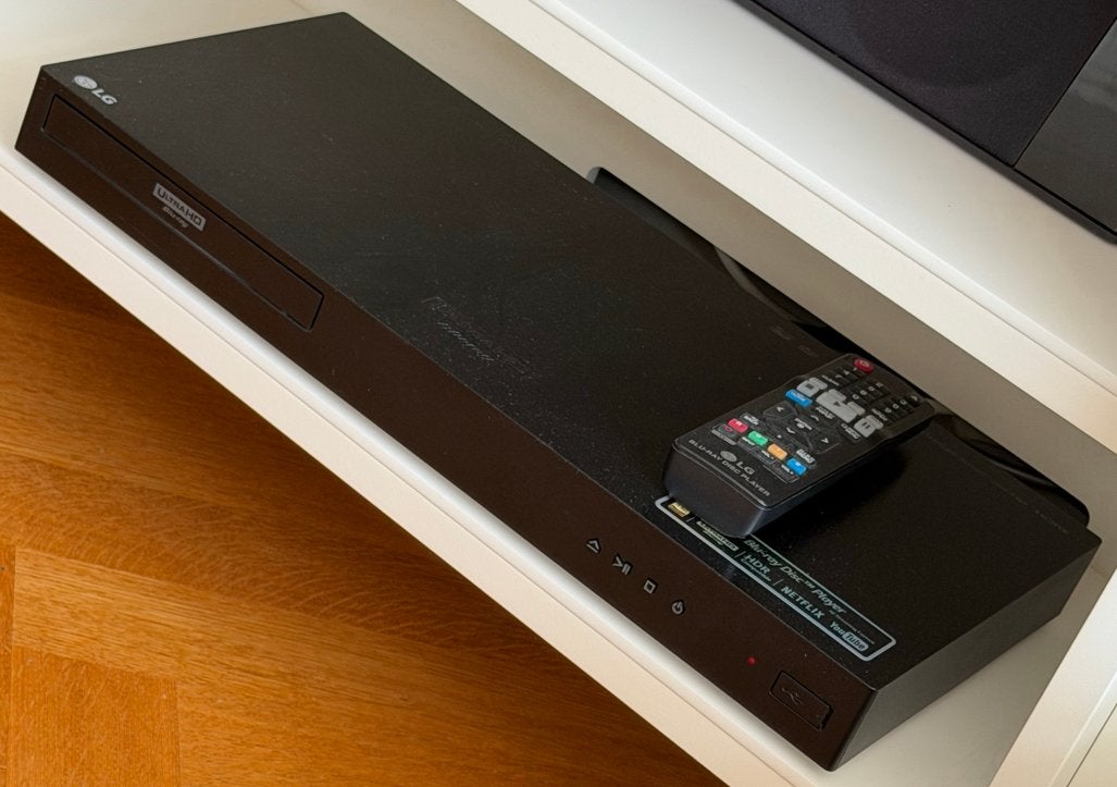 LG Blu-ray speler 4K UBK90, Ophalen, Zo goed als nieuw, LG