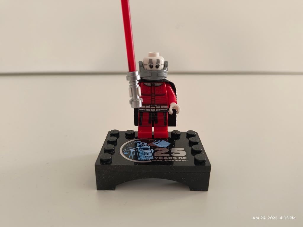 LEGO Star Wars SW1325 minifiguur Darth Malak uit 75379, Ophalen of Verzenden, Zo goed als nieuw, Complete set, Lego