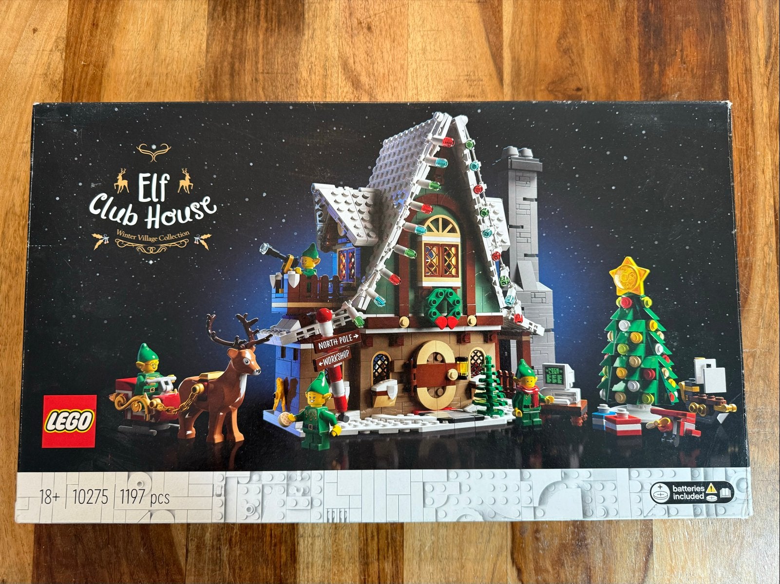 LEGO Elf Club House 10275 - Winter Village Collection, Ophalen, Nieuw, Overige merken