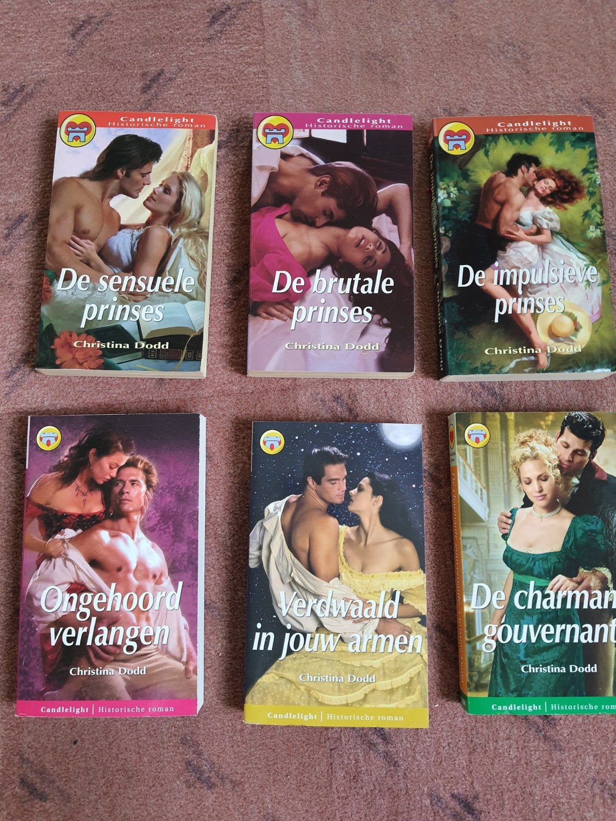 Candlelight Historische Roman - Christina Dodd (6 boeken), Ophalen of Verzenden, Gelezen