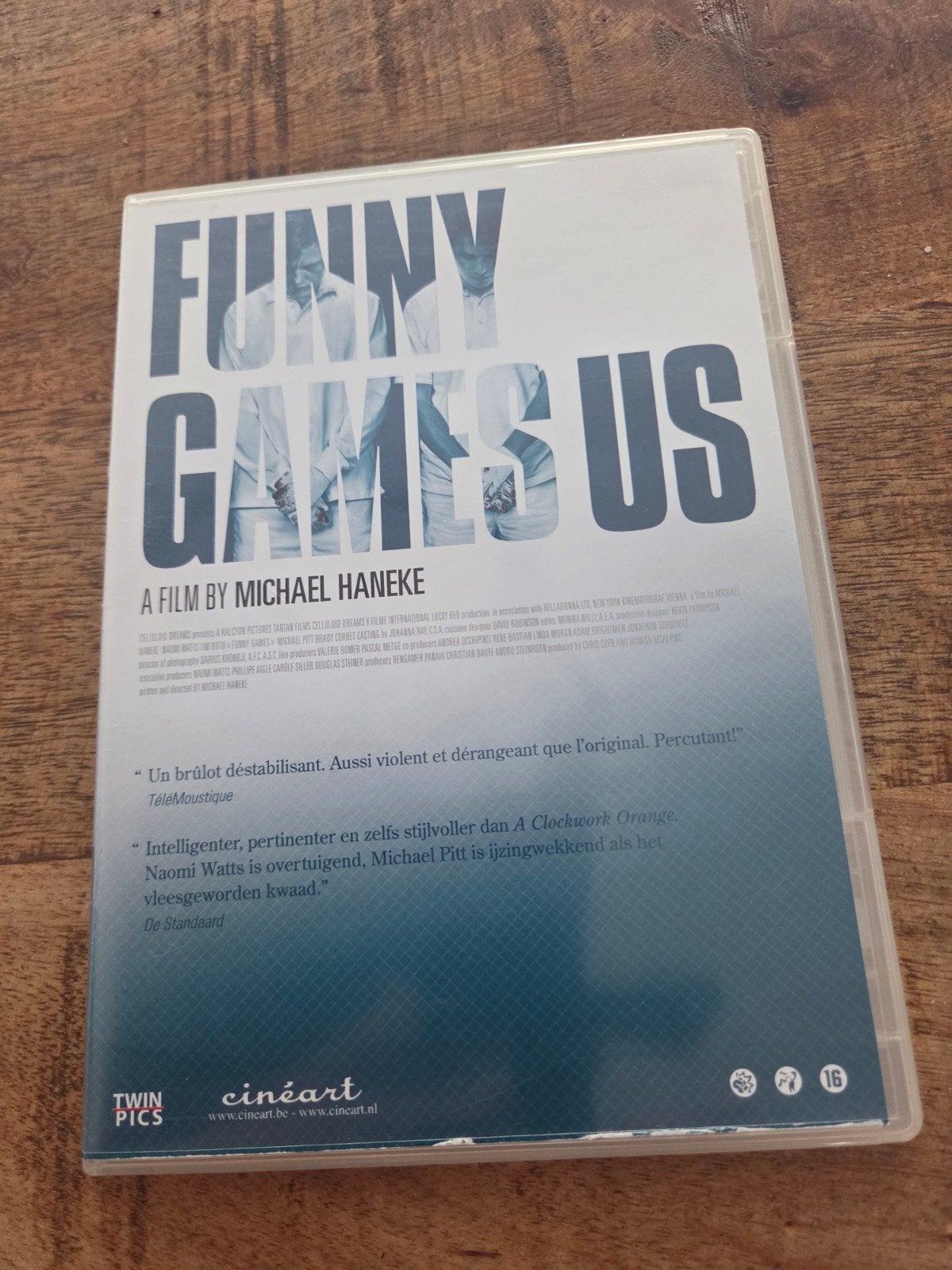 funny games us(2007)Michael haneke, Vanaf 12 jaar, Ophalen of Verzenden, Zo goed als nieuw, Actiethriller