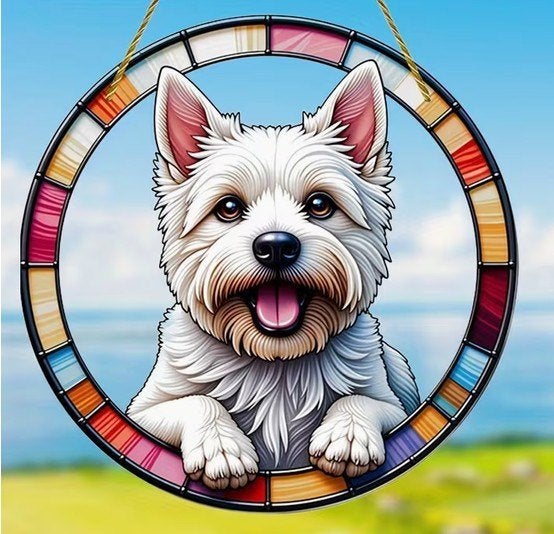 Raamhanegr westie ( doorschijnend ), Ophalen of Verzenden, Nieuw