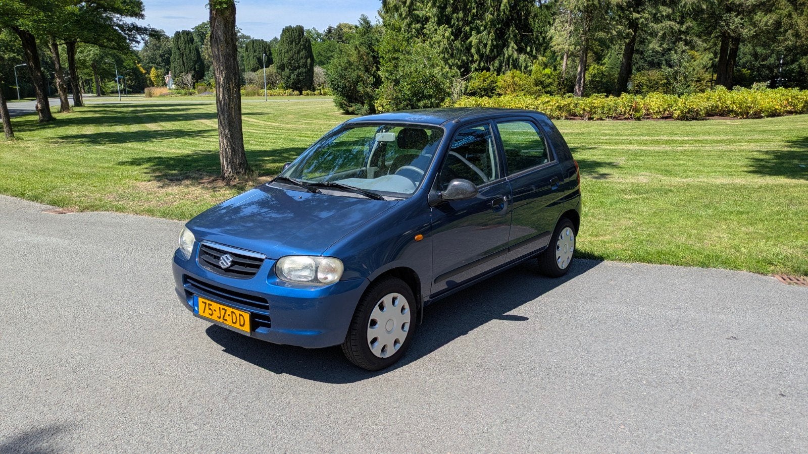 Suzuki Alto 1.1 2002 Blauw, Auto's, Suzuki, Particulier, Alto, Airbags, Centrale vergrendeling, Elektrische ramen, Metallic lak