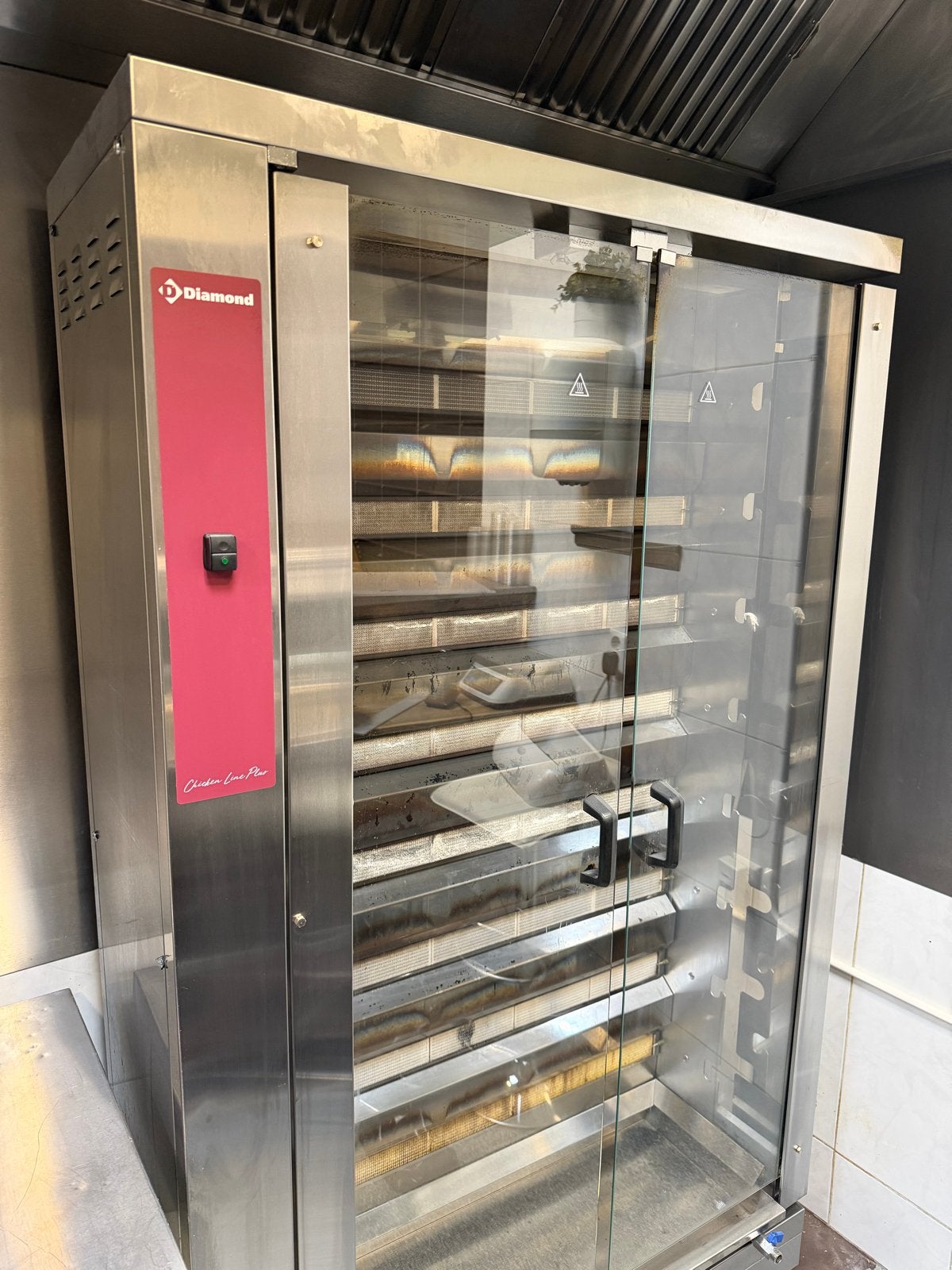 Diamond Kippengrill op gas - Perfecte staat, Ophalen, Gebruikt, Fornuis, Frituur en Grillen