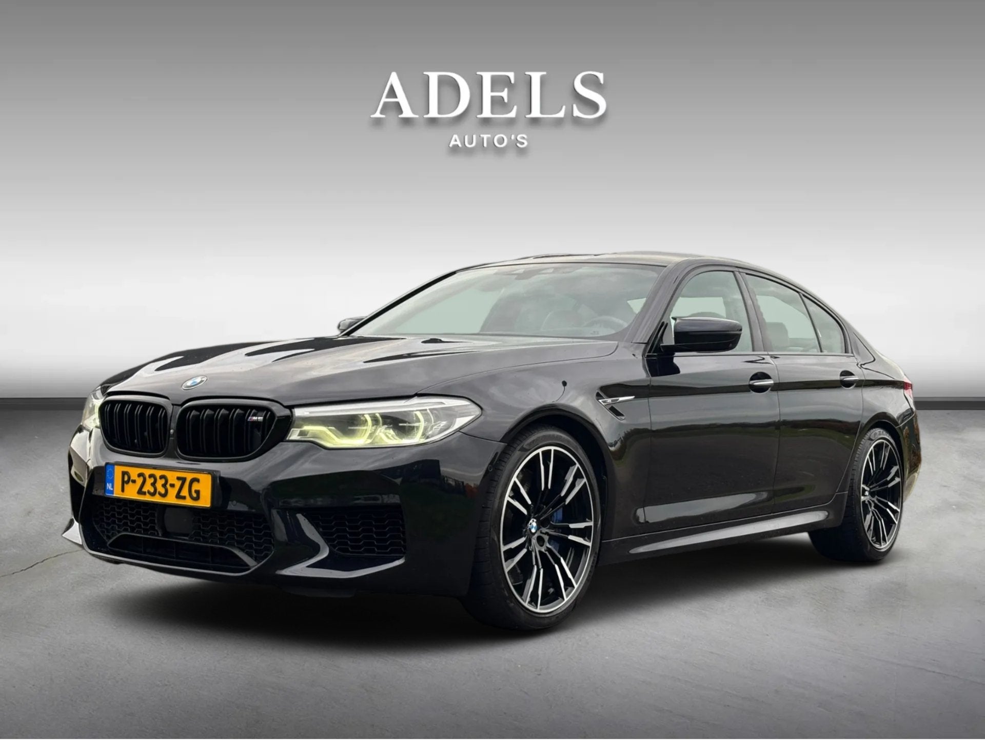 BMW 5 Serie M5 Carbondak Dealer Onderhouden Nachtzicht HUD, Auto's, Automaat, Gebruikt, 2000 kg, Zwart